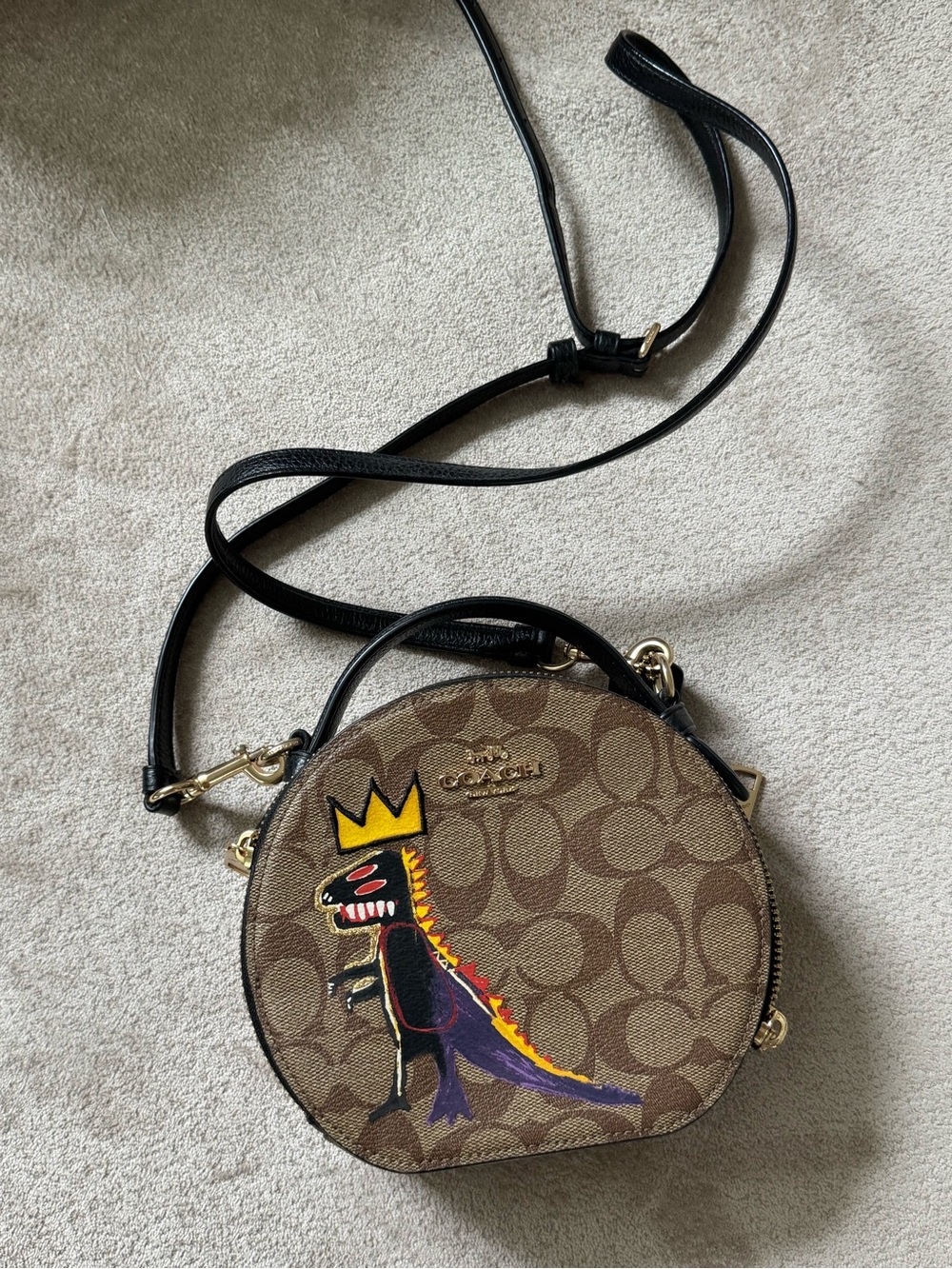 Coach x Jean Michael Basquiat Limited Edition Shoulder Bag
